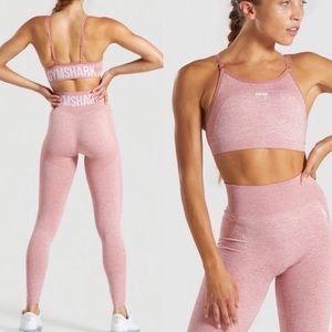 Gymshark Flex High Waisted Leggings Deep Blush M